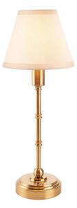 Endon 114811 - Lampada da tavolo ricaricabile LED dimmerabile BURLEY LED/1,5W/5V ottone/bianco