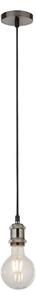 Searchlight 7461SS - Lampada a sospensione su cavo 1xE27/60W/230V finitura argento