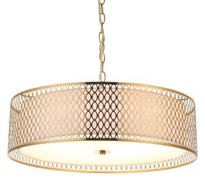 Endon 101569 - Lampadario a catena CORDERO 3xE27/10W/230V dorato