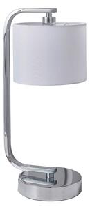 Endon 57917 - Lampada da tavolo dimmerabile CANNING 1xE14/40W/230V cromo lucido/bianco