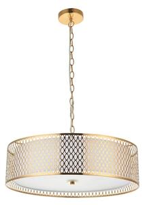 Endon 101569 - Lampadario a catena CORDERO 3xE27/10W/230V dorato