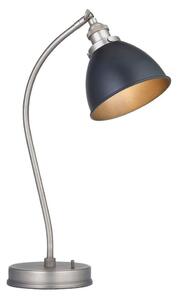 Endon 98752 - Lampada da tavolo FRANKLIN 1xE14/7W/230V cromo satinato/antracite