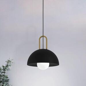 Eglo 56459 - Lampadario a sospensione CALMANERA 1xE27/40W/230V nero