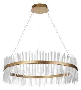 Endon 107672 - Lampadario dimmerabile a sospensione con cavo ADRIEL LED/83W/230V 3000K oro