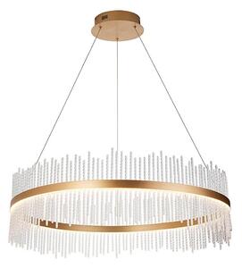 Endon 107672 - Lampadario dimmerabile a sospensione con cavo ADRIEL LED/83W/230V 3000K oro