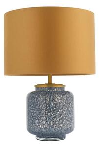 Endon 93067 - Lampada da tavolo ZINNIA 1xE27/10W/230V blu/oro