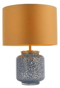 Endon 93067 - Lampada da tavolo ZINNIA 1xE27/10W/230V blu/oro