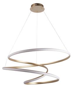 Endon 97639 - Lampadario sospeso dimmerabile a cavo TWIRL LED/88W/230V 3000K oro