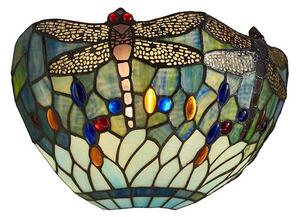 Endon 64102 - Applique da parete Tiffany DRAGONFLY 1xE14/40W/230V