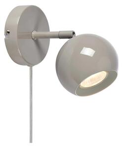 Markslöjd 108983 - Faretto da parete POP 1xGU10/7W/230V grigio
