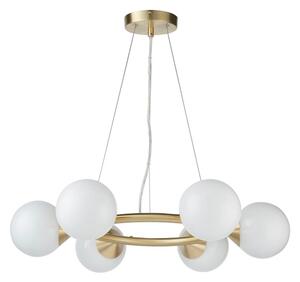 Endon 106390 - Lampadario sospeso su cavo OTIS 6xG9/3W/230V dorato