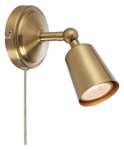 Markslöjd 108978 - Faretto da parete TINY 1xGU10/7W/230V ottone
