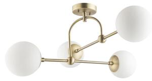 Endon 90843 - Lampada a soffitto ONTARIO a montaggio superficiale 4xE14/7W/230V in ottone