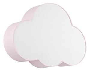 Brilagi - Plafoniera per bambini NIMBUS 4xE27/15W/230V 46x63 cm rosa