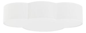Brilagi - Lampada da soffitto per bambini NIMBUS 4xE27/15W/230V 46x63 cm bianca