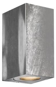 Nordlux - Applique da esterno CANTO 2xGU10/28W/230V IP44 argento
