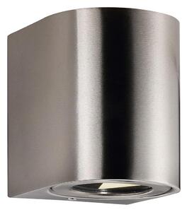 Nordlux - Applique da esterno LED CANTO 2xLED/6W/230V IP44 in acciaio inox
