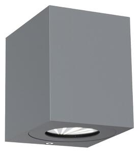 Nordlux - Applique LED da esterno CANTO 2xLED/5W/230V IP44 grigio