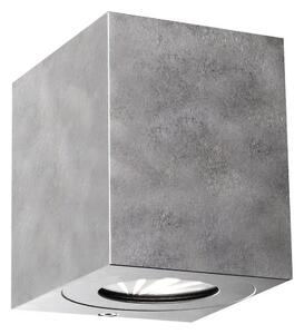 Nordlux - Applique da esterno LED CANTO 2xLED/6W/230V IP44 argento