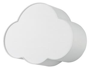 Brilagi - Plafoniera per bambini NIMBUS MINI 2xE27/15W/230V 31x43 cm grigio