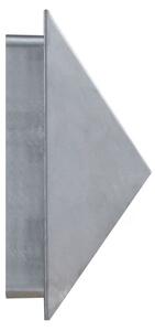 Nordlux - Applique da esterno PONTIO 1xGU10/25W/230V IP54 argento