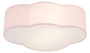 Brilagi - Plafoniera per bambini NIMBUS MINI 2xE27/15W/230V 31x43 cm rosa