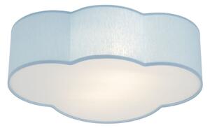 Brilagi - Plafoniera per cameretta NIMBUS MINI 2xE27/15W/230V 31x43 cm blu