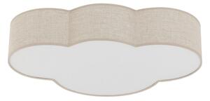 Brilagi - Plafoniera per bambini NIMBUS 4xE27/15W/230V 46x63 cm beige