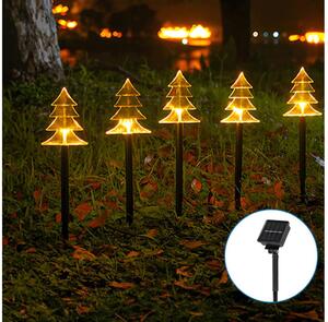 Aigostar - Luce solare di Natale LED/0,054W/1,2V 1m IP65 bianco caldo