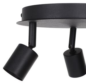 Aigostar - Faretto orientabile 3xGU10/60W/230V nero