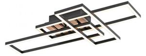 JUST LIGHT. 14051-79 - Plafoniera LED AKUSTIKA LED/20,5W/230V rovere/nero