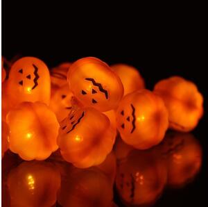 Retlux - Catena luci LED decorativa HALLOWEEN 20xLED/3xAA/bianco caldo 3,3m zucche
