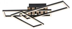 JUST LIGHT. 14051-79 - Plafoniera LED AKUSTIKA LED/20,5W/230V rovere/nero