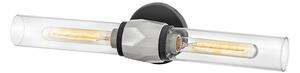 Hinkley HK-ELLISON2-BK-BN -Lampada da bagno ELLISON 2xE27/40W/230V IP44 nera