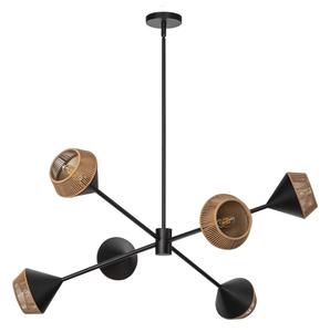 Alora Mood ALM-DAPHNE6-MB - Lampadario a stelo DAPHNE 6xE14/40W/230V
