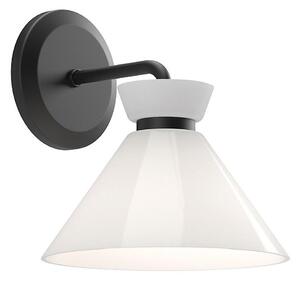 Alora Mood ALM-HALSTON-1WB-BK - Lampada da parete HALSTON 1xE14/40W/230V nera
