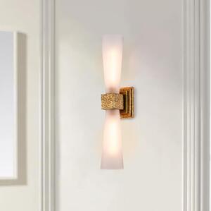 Elstead KRISTY-2WB-DG-OPAL-LED Lampada da bagno KRISTY 2xG9/4W/230V IP44 finitura rame