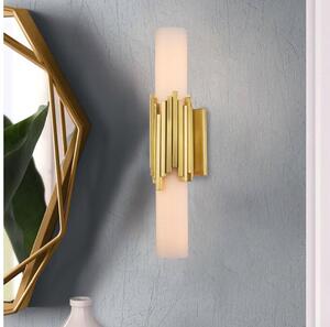 Elstead MARVELE-2WB-AB-OPAL - Lampada da bagno LED MARVELE 2xG9/4W/230V IP44