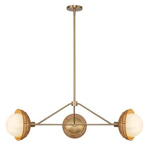 Alora Mood ALM-PERTH3-GD - Lampadario a stelo PERTH 3xE14/40W/230V dorato