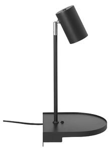 Nordlux - Lampada da parete con mensola CODY 1xGU10/15W/230V nera