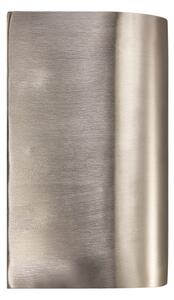 Nordlux - Applique da esterno CANTO 2xGU10/28W/230V IP44 acciaio inox