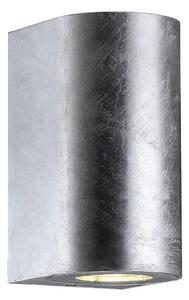 Nordlux - Applique da esterno CANTO 2xGU10/28W/230V IP44 argento