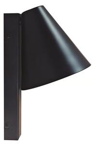Nordlux - Lampada da parete con porta USB WILMER 1xE14/40W/230V nero