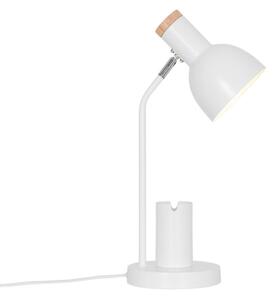 Nordlux - Lampada da tavolo DEVONE 1xE27/15W/230V bianca