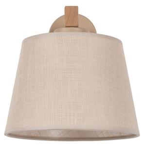 Brilagi - Lampada da parete LATTE SABIA 1xE27/15W/230V pino/beige
