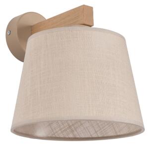 Brilagi - Lampada da parete LATTE SABIA 1xE27/15W/230V pino/beige