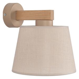Brilagi - Lampada da parete LATTE SABIA 1xE27/15W/230V pino/beige