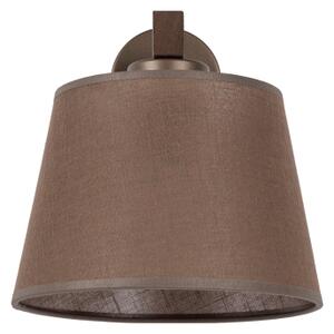Brilagi - Lampada da parete LATTE 1xE27/15W/230V pino/marrone