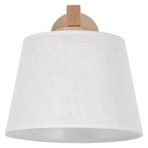Brilagi - Lampada da parete LATTE SABIA 1xE27/15W/230V pino/bianco