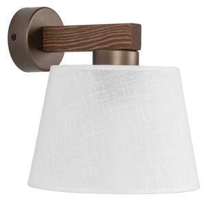 Brilagi - Lampada da parete LATTE 1xE27/15W/230V pino/bianco